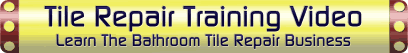 Tile Repair Training Video